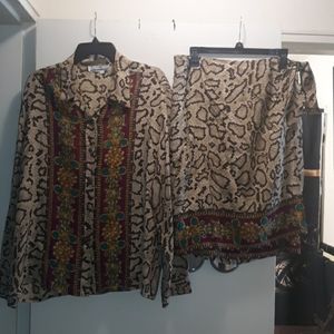 🌺SK & COMPANY Skirt Set